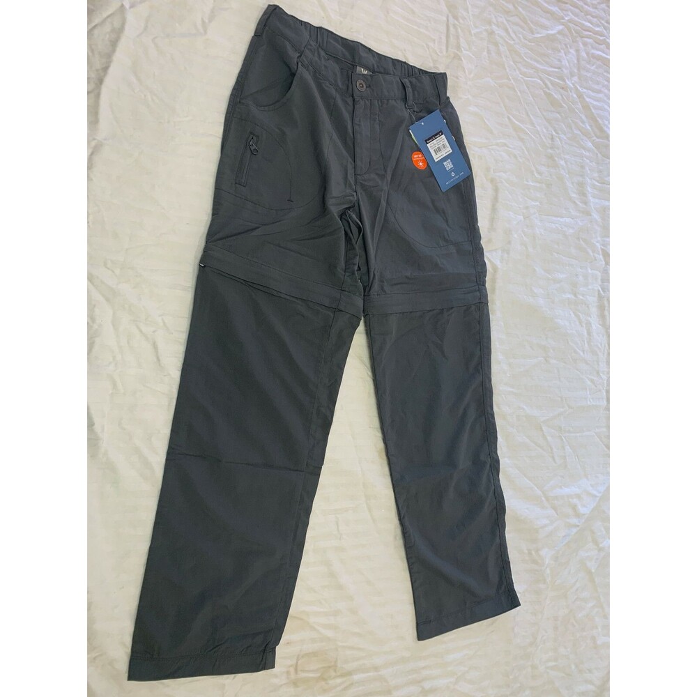 NWT WHITE SIERRA WOMENS NYLON UNLINED CONVERTIBLE PANTS/SHORTS SIZE XS